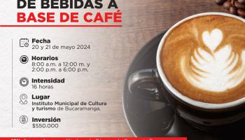 CURSO DE BARISMO PREPARACIÓN DE BEBIDAS A BASE DE CAFÉ MAYO 2024
